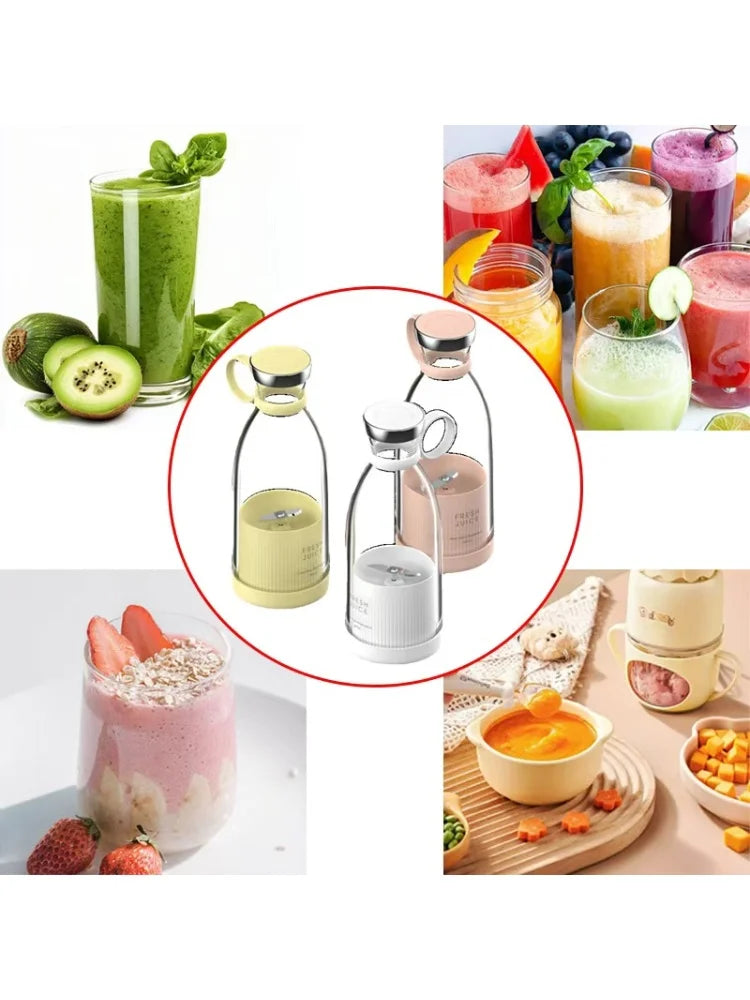 Copo Liquidificador 600ml: Multifuncional com Carga USB