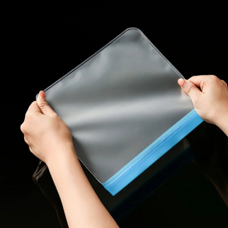 Kit Sacos de Armazenamento Reutilizáveis PEVA: (3/5/10/24 Peças)