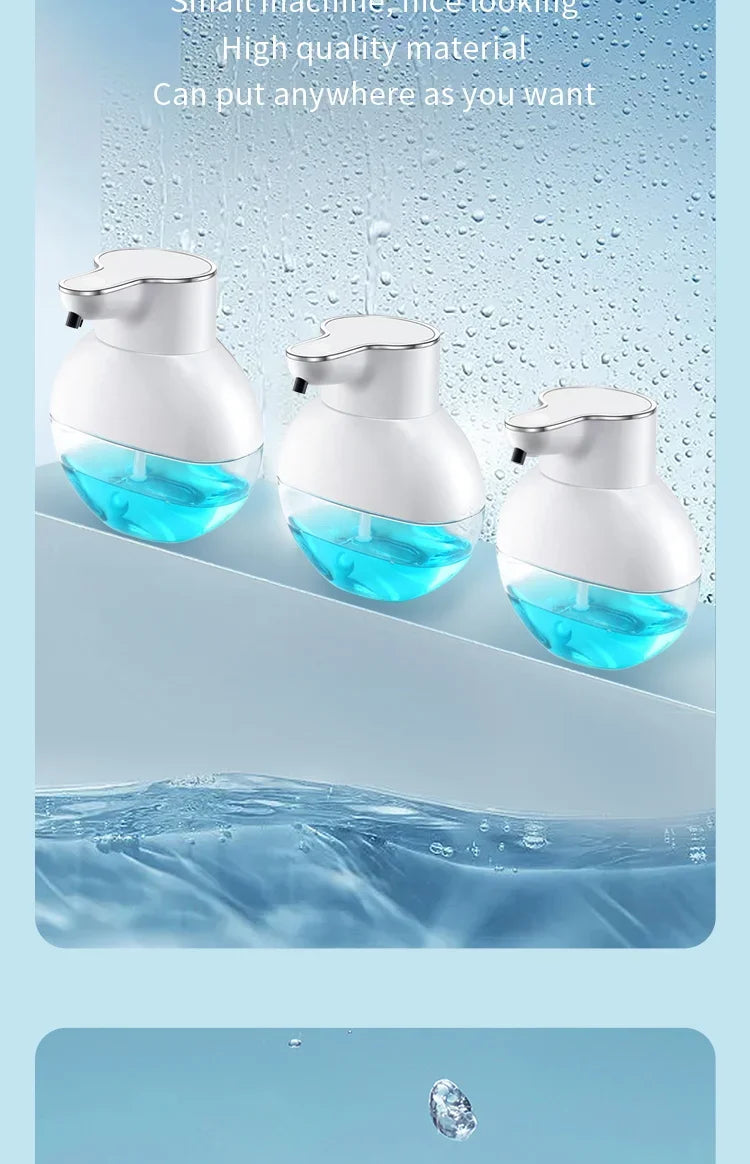 Dispenser Automático de Espuma ou Gel para Parede e Bancada 400ml