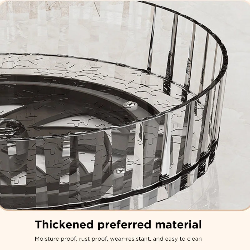 Organizador Giratório 360°: Organizador de Especiarias Antiderrapante