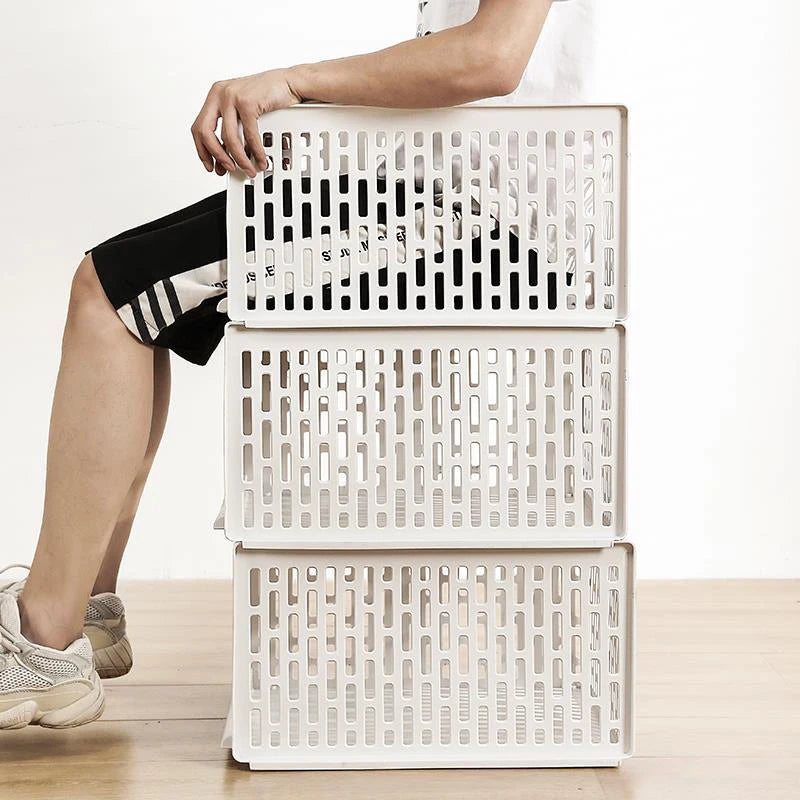 Cesto Organizador Modular para Guarda-Roupa e Closet