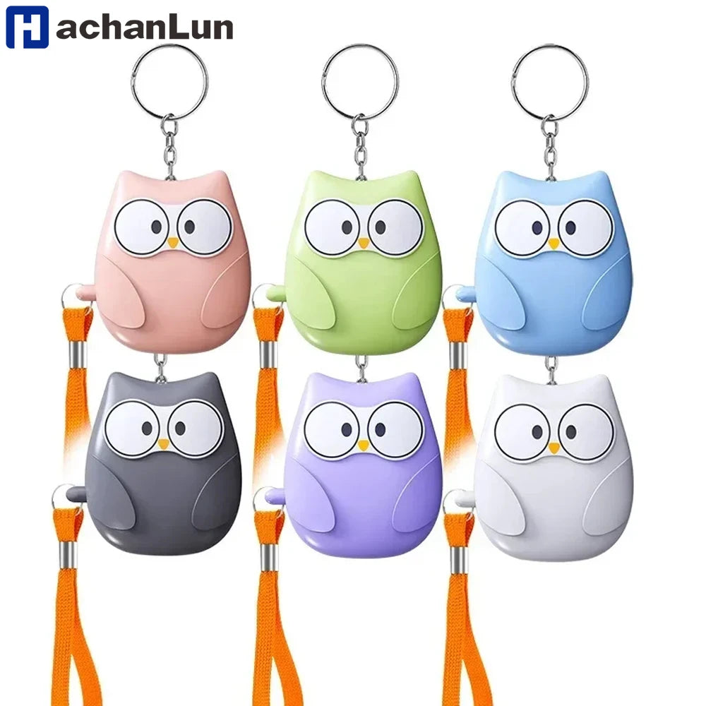 Chaveiro de Segurança com Alarme Sonoro Anti-Ataque de 130dB