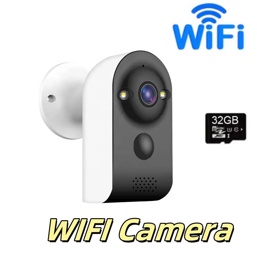 Câmera de Segurança Wifi 5MP Sem Fio com Bateria e Visão Noturna