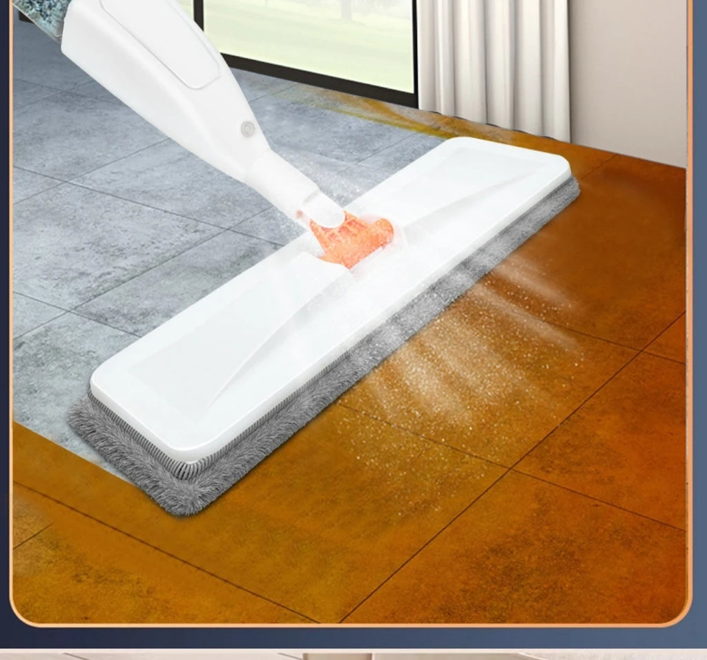 Mop Spray 360°: Limpeza Prática com Borrifador Integrado