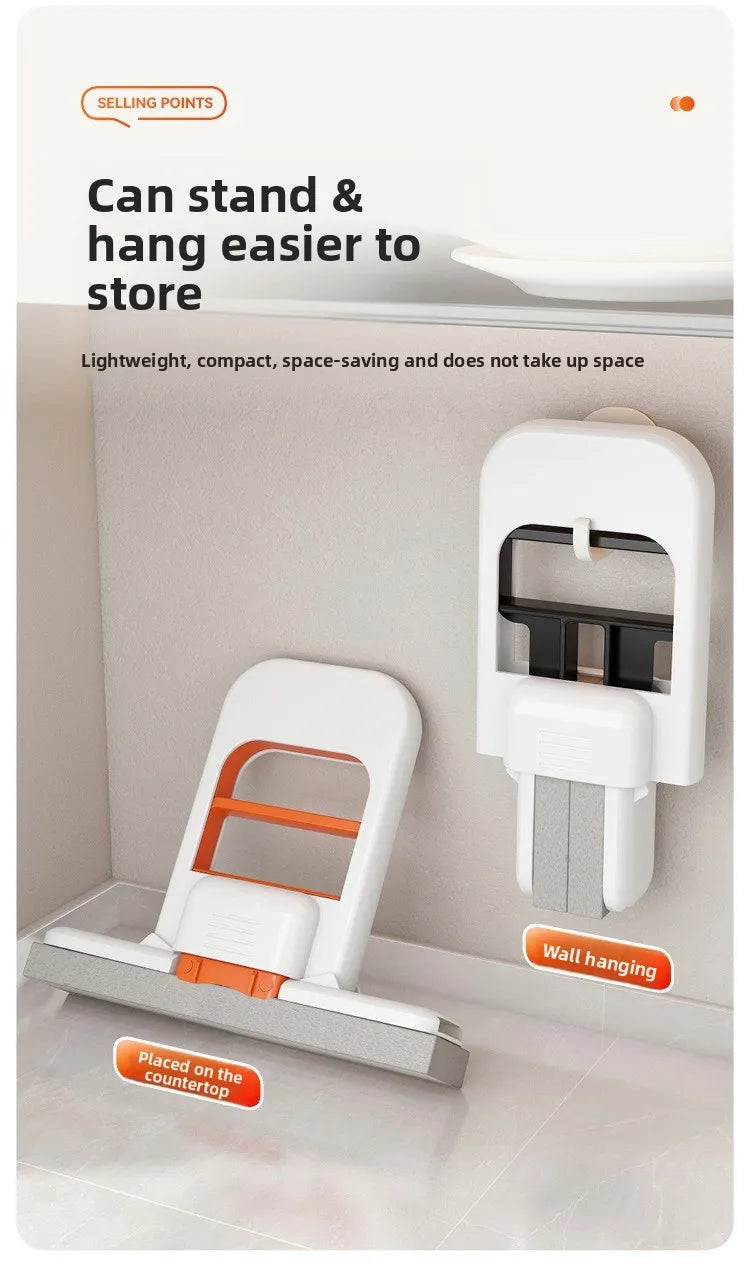 Kit 5 Mini Mop de Limpeza: Portátil para Pia, Vidro e Cozinha