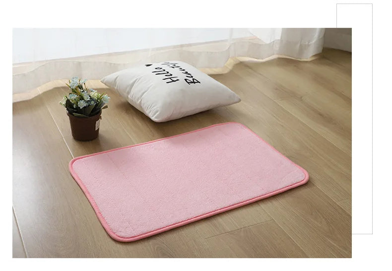 Tapete de Banheiro Macio Espuma de Memória (Alta Absorção)