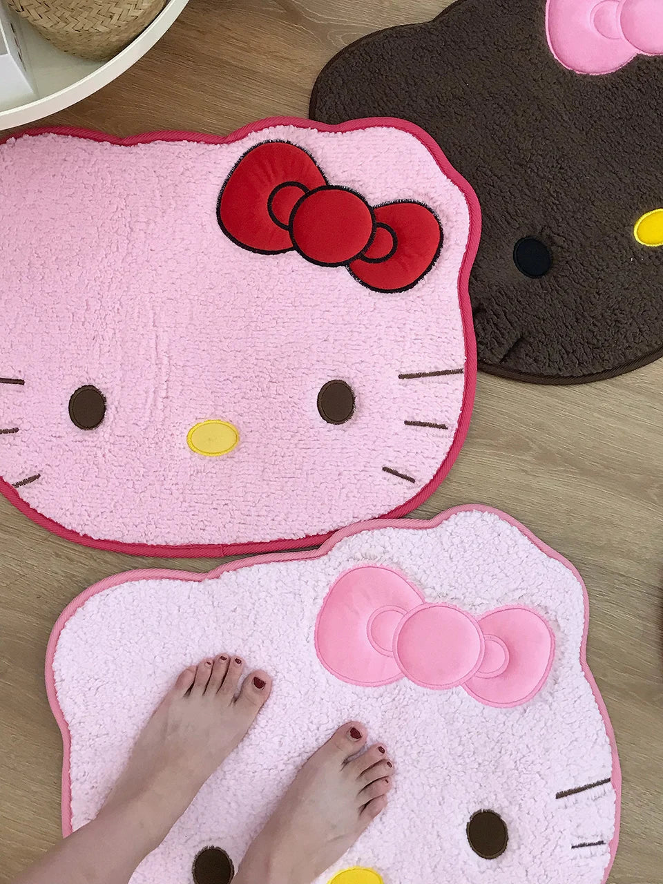 Tapete de Banheiro Antiderrapante Hello Kitty (50x60cm)