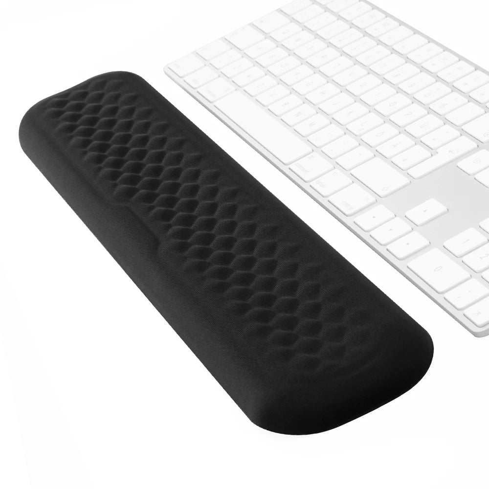 Kit Apoio de Pulso Ergonômico para Teclado e Mouse (Memory Foam)
