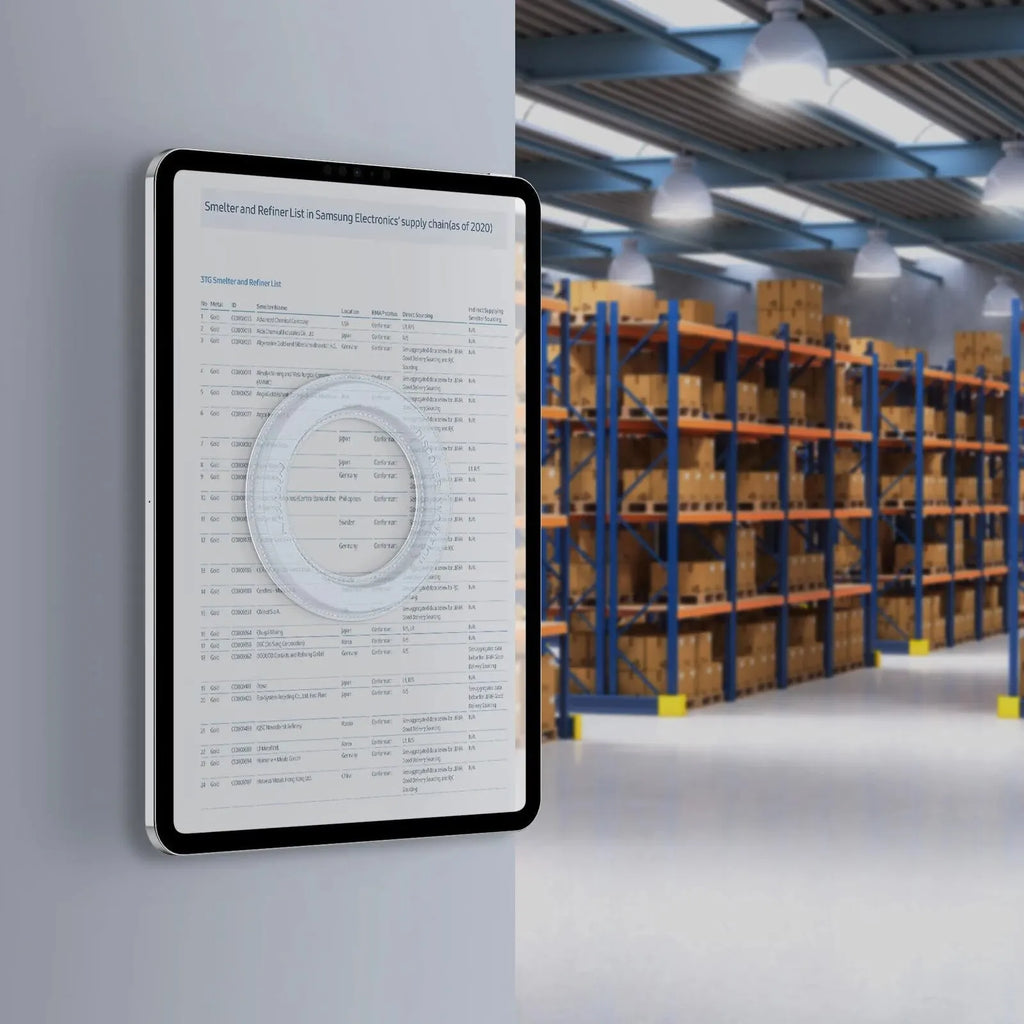 Suporte Magnético de Parede para Tablet e iPad