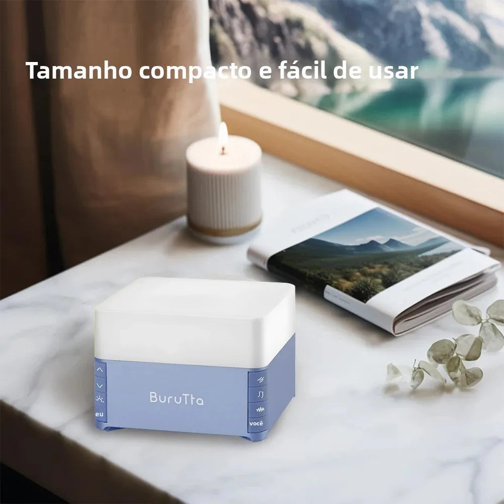 Caixa de Som Relaxante com 39 Sons Calmantes e Temporizador