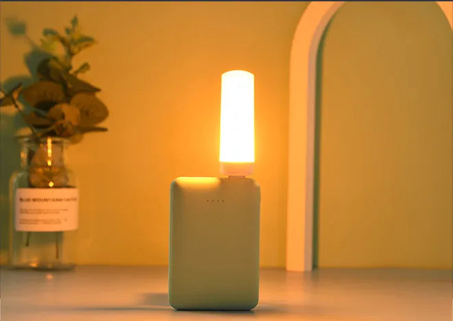 Lâmpada LED USB Compacta para Notebook e Power Bank