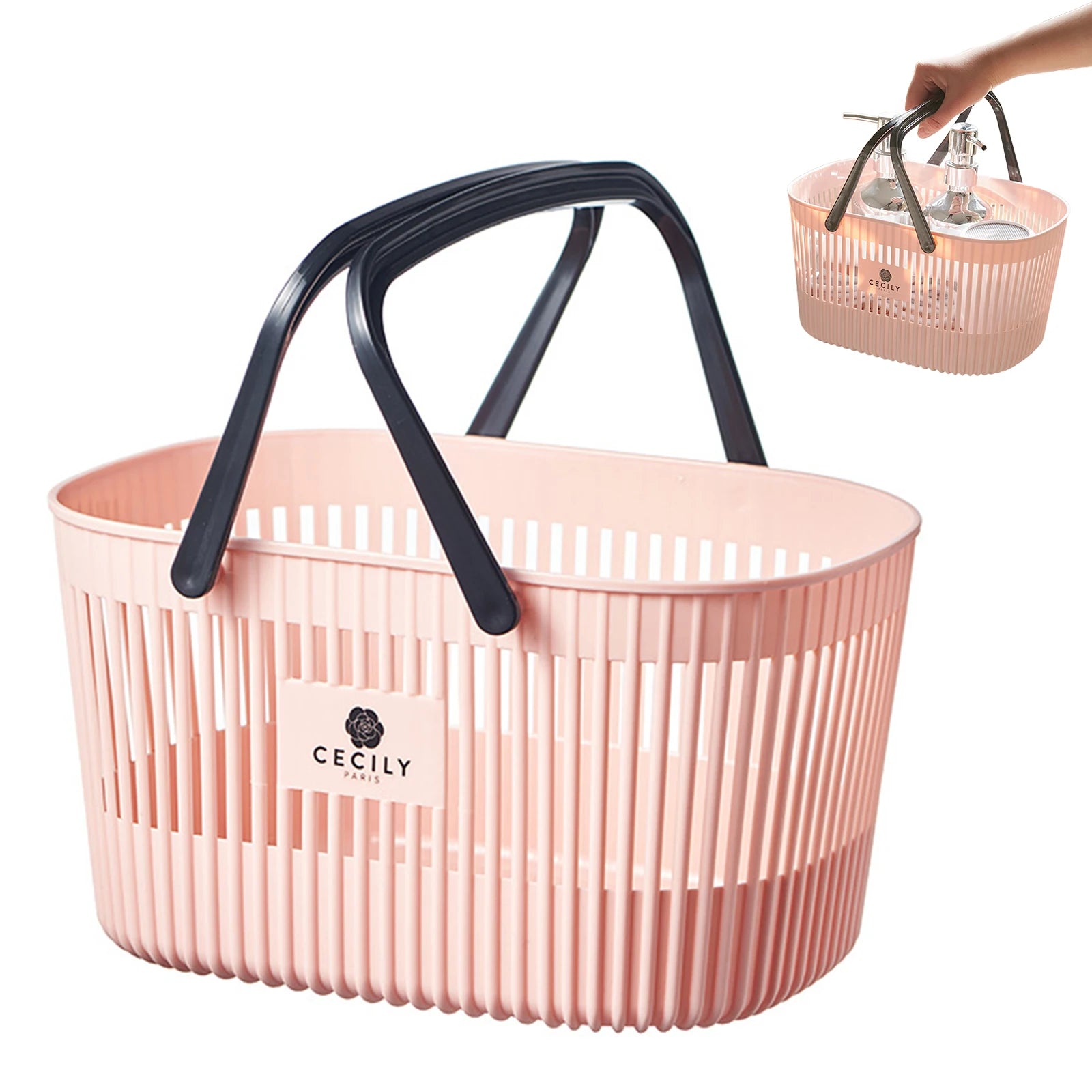 Cesto Organizador Multiuso Portátil com Alças