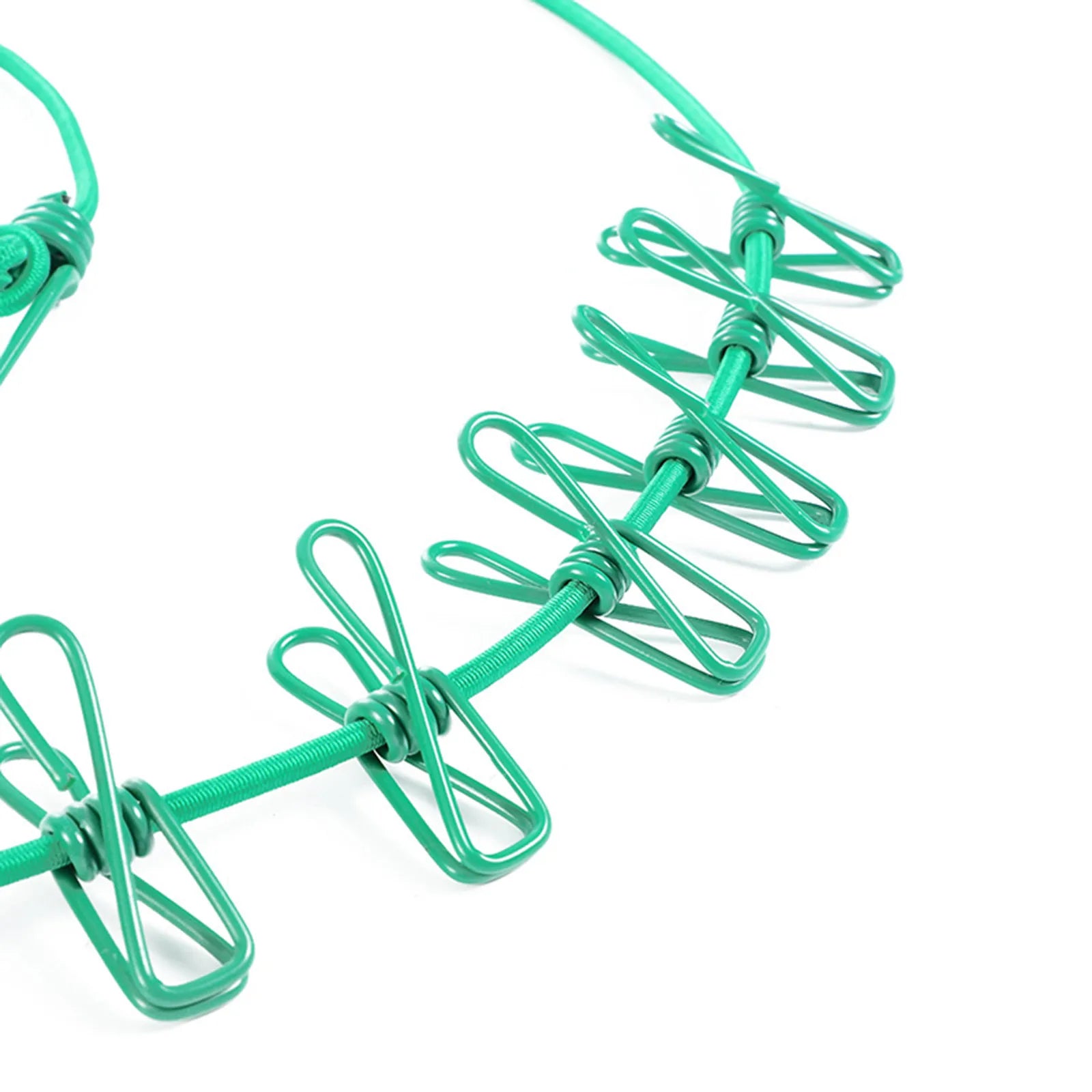 Varal de Viagem Retrátil (1.8m) com 12 Prendedores