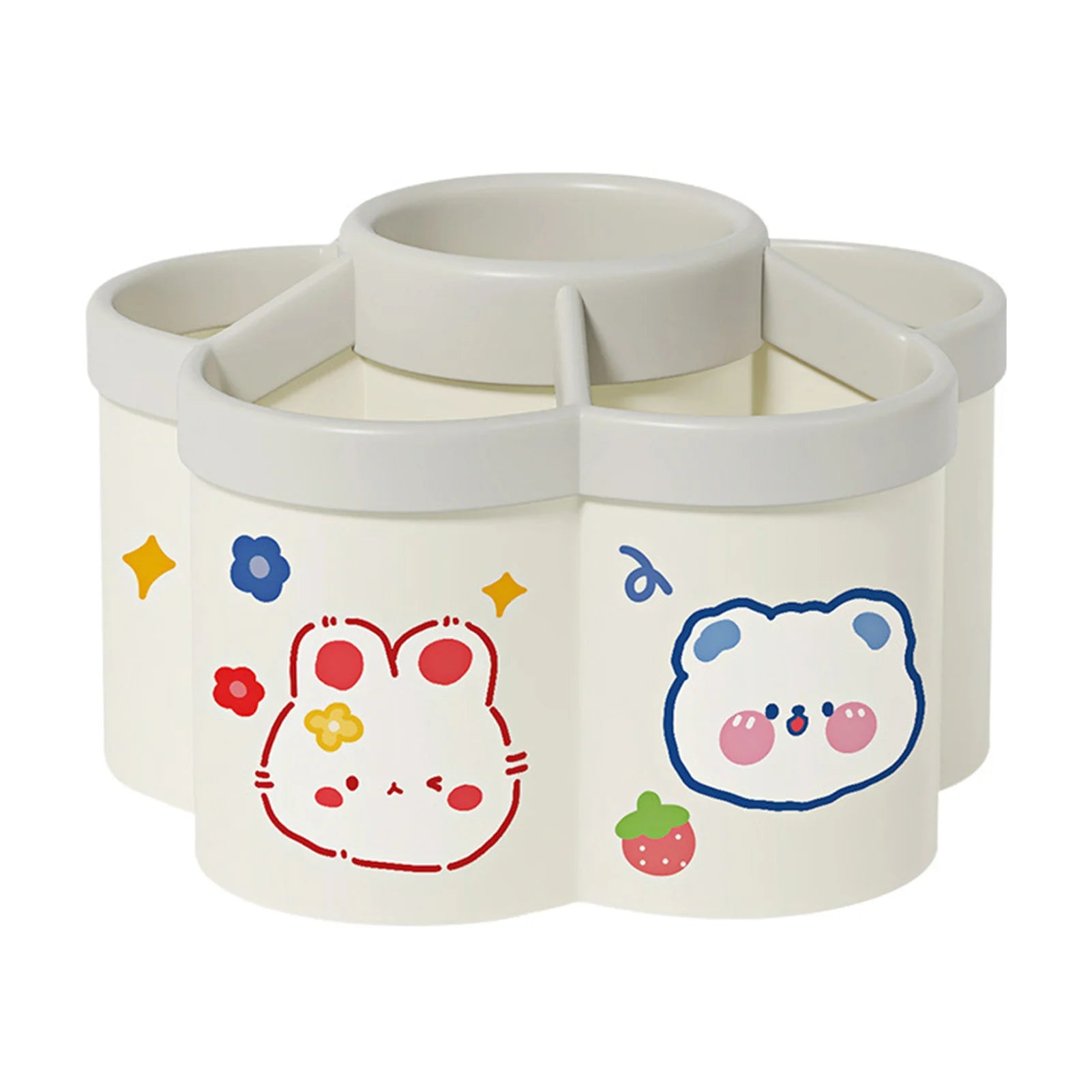 Porta Canetas Giratório 360º Organizador de Mesa e Pincéis