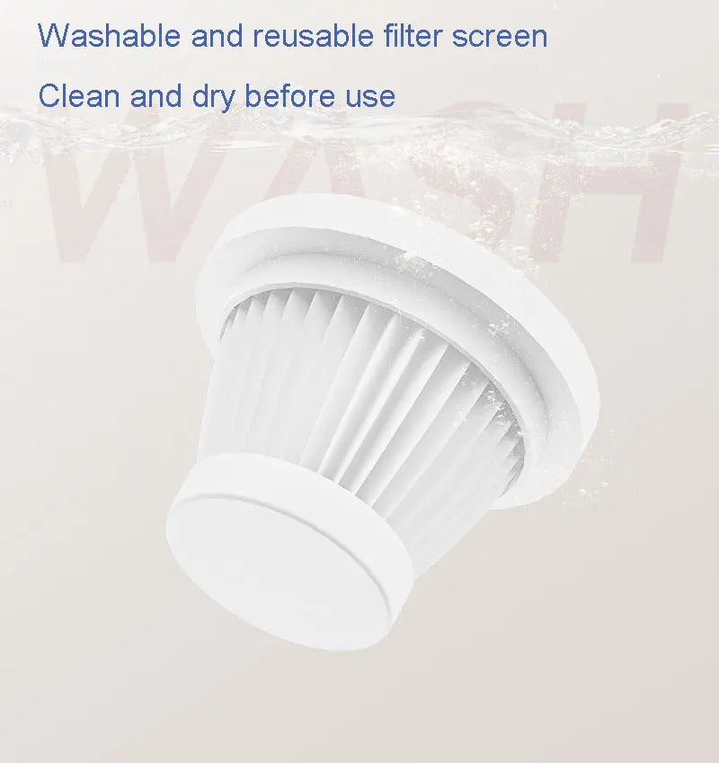 Mini Aspirador de Pó Portátil 4 em 1: Aspira, Sopra, Infla e Carrega