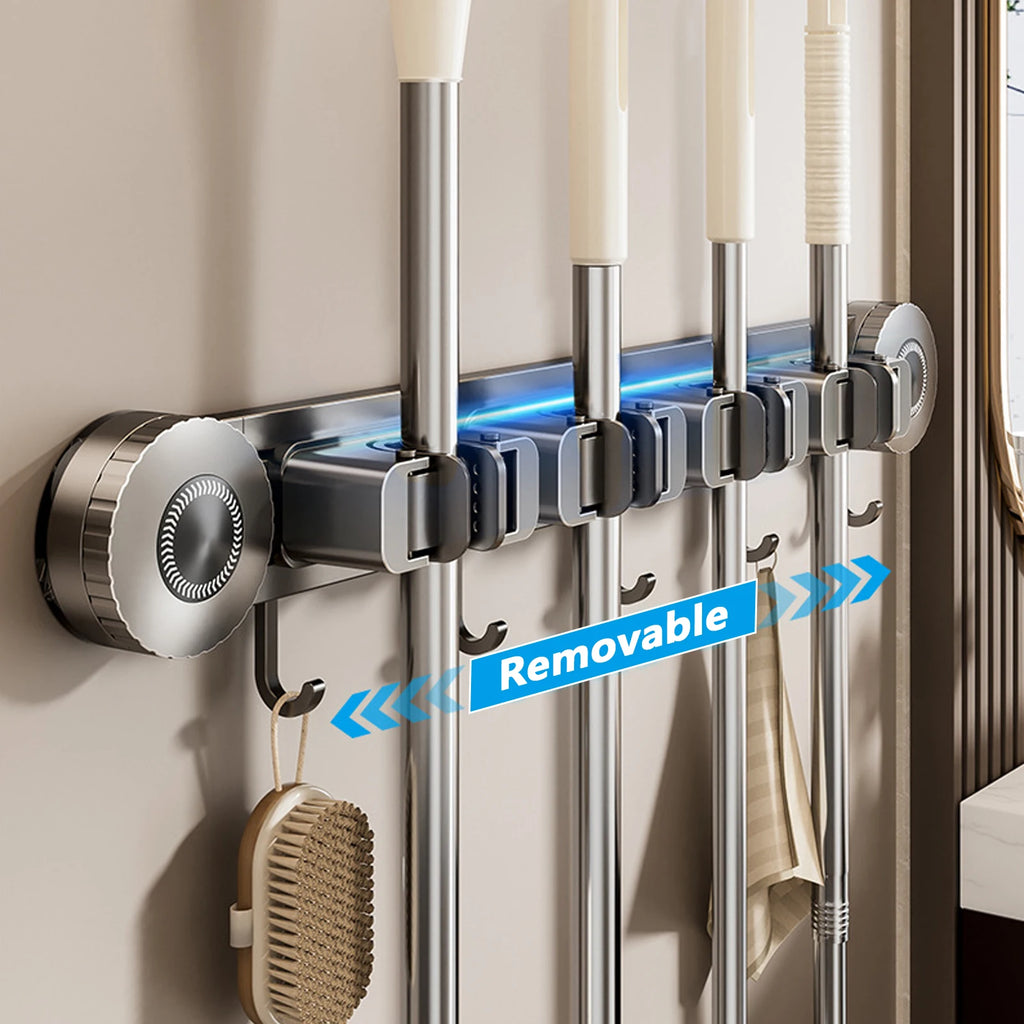 Kit Suporte de Parede Sem Furos com Fixação por Ventosa