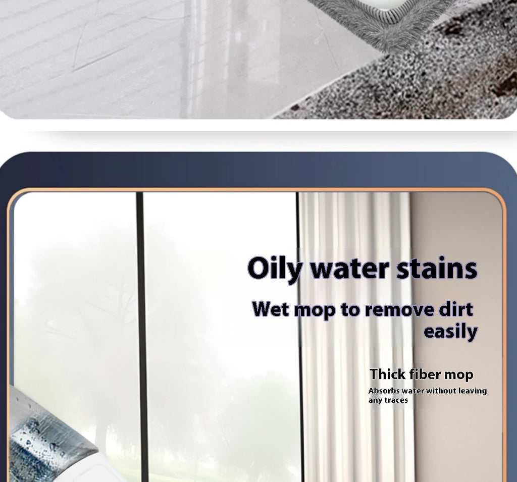 Mop Spray 360°: Limpeza Prática com Borrifador Integrado