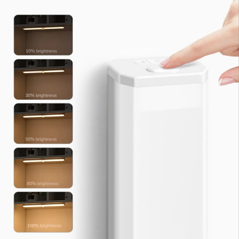 Luminária LED Inteligente com Sensor de Movimento (Magnética e Recarregável)