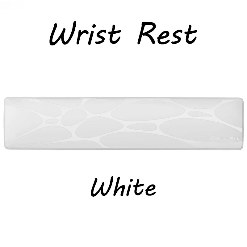 Apoio de Pulso Ergonômico para Teclado (Base Antiderrapante)