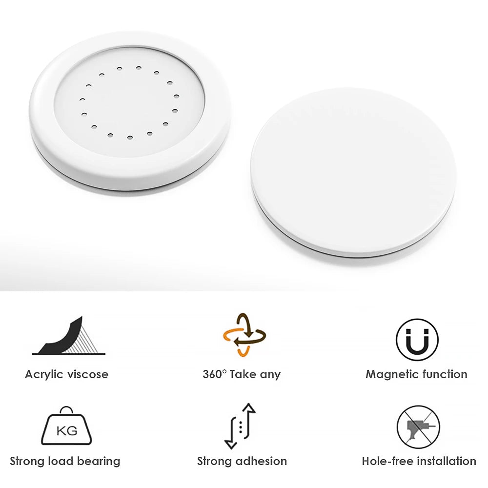 6 Kits de Suporte Universal Magnético para Controles Remotos e Mais