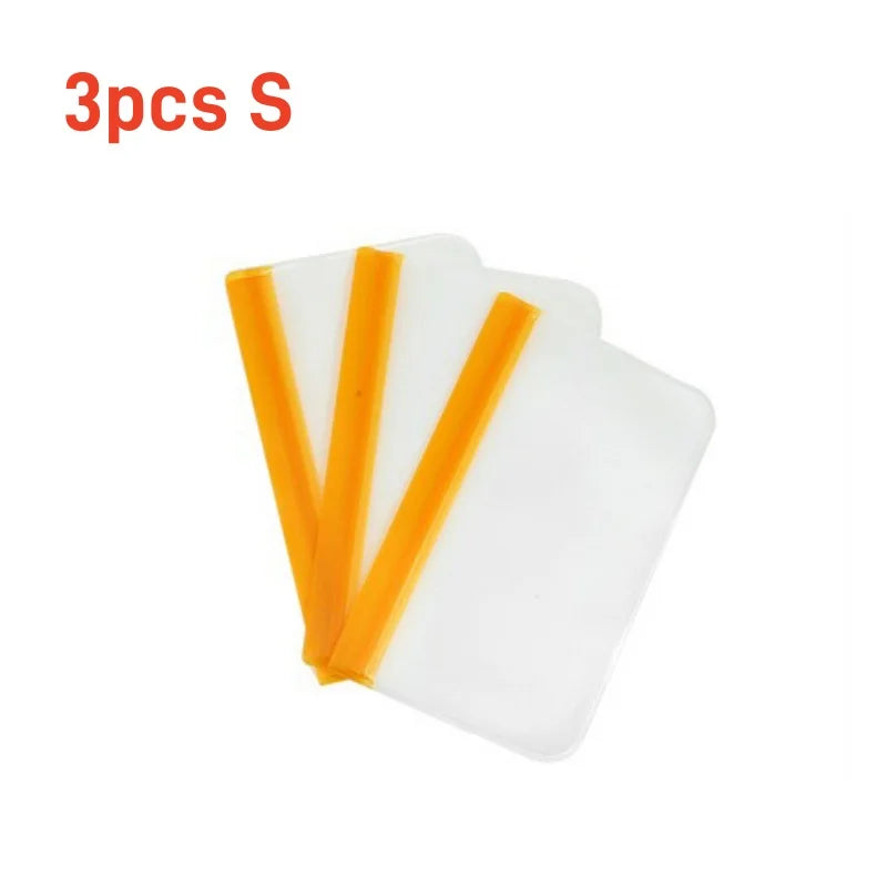 Kit Sacos de Armazenamento Reutilizáveis PEVA: (3/5/10/24 Peças)