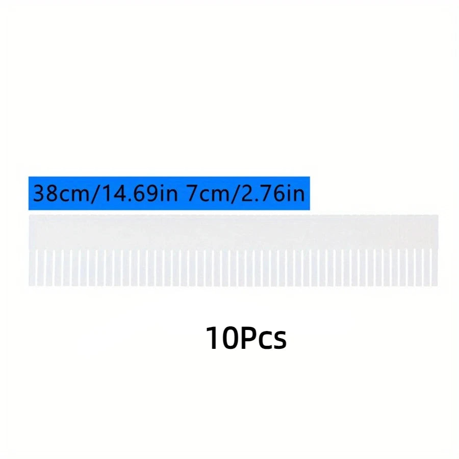 Kit com 10 Divisórias de Gaveta Ajustáveis para Organização
