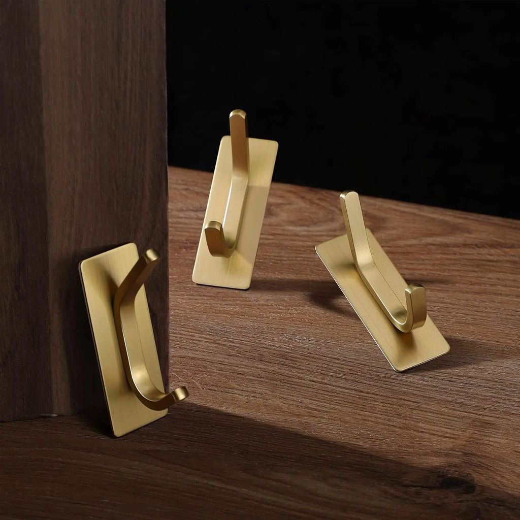 Gancho Adesivo de Aço Inox 304 à Prova d'Água (Alta Fixação)