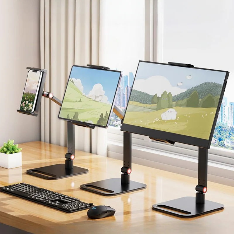 Suporte de Mesa para Monitor 10-20" Universal Expansível e Dobrável