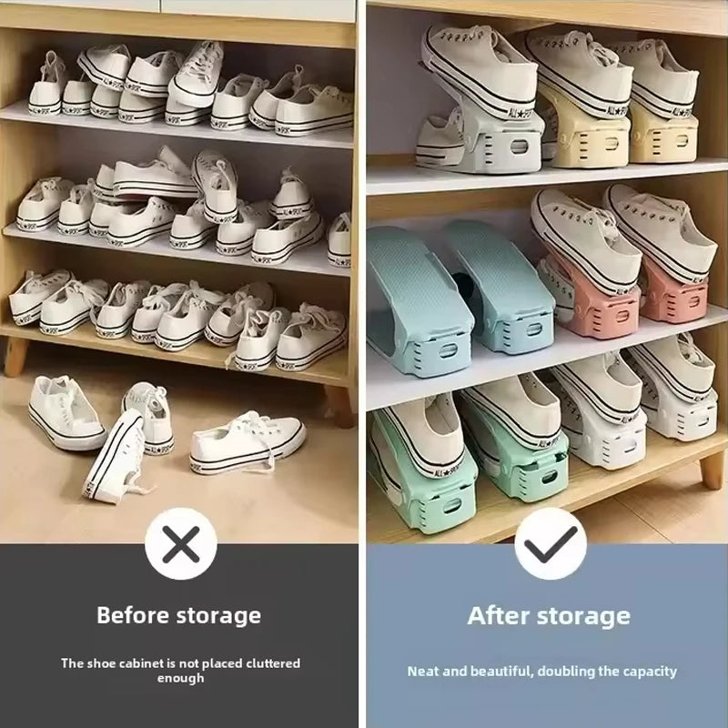 6/10/14 Unidades Suporte para Sapatos com Altura Regulável