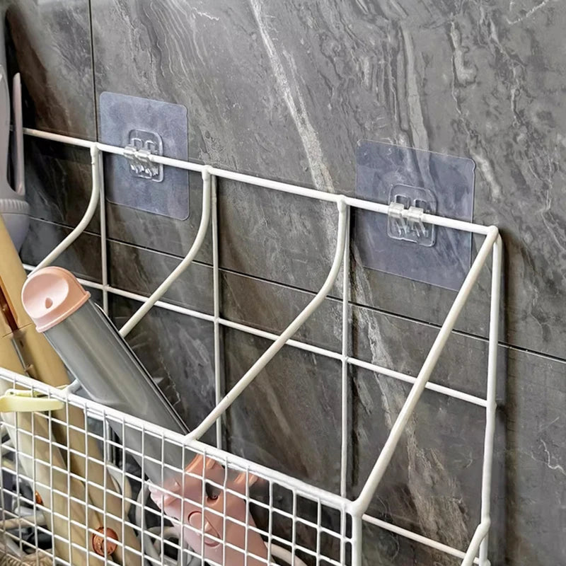 Organizador de Parede para Secador, Chapinha e Acessórios (Sem Furos)