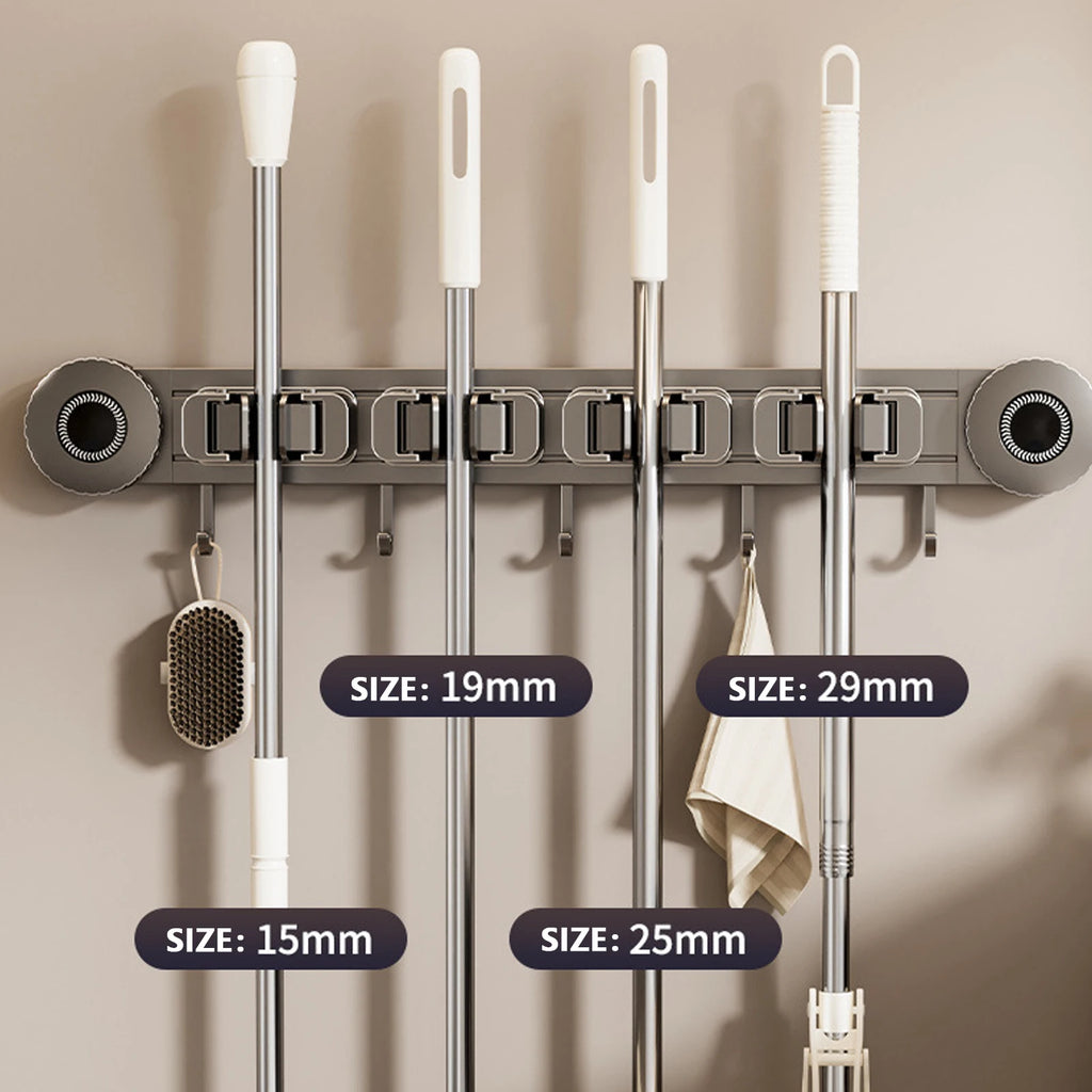 Kit Suporte de Parede Sem Furos com Fixação por Ventosa