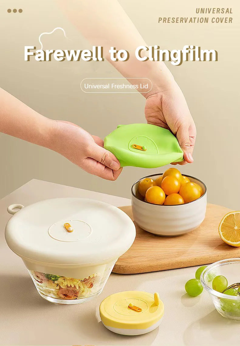 Kit (2/4) Tampas Elásticas de Silicone