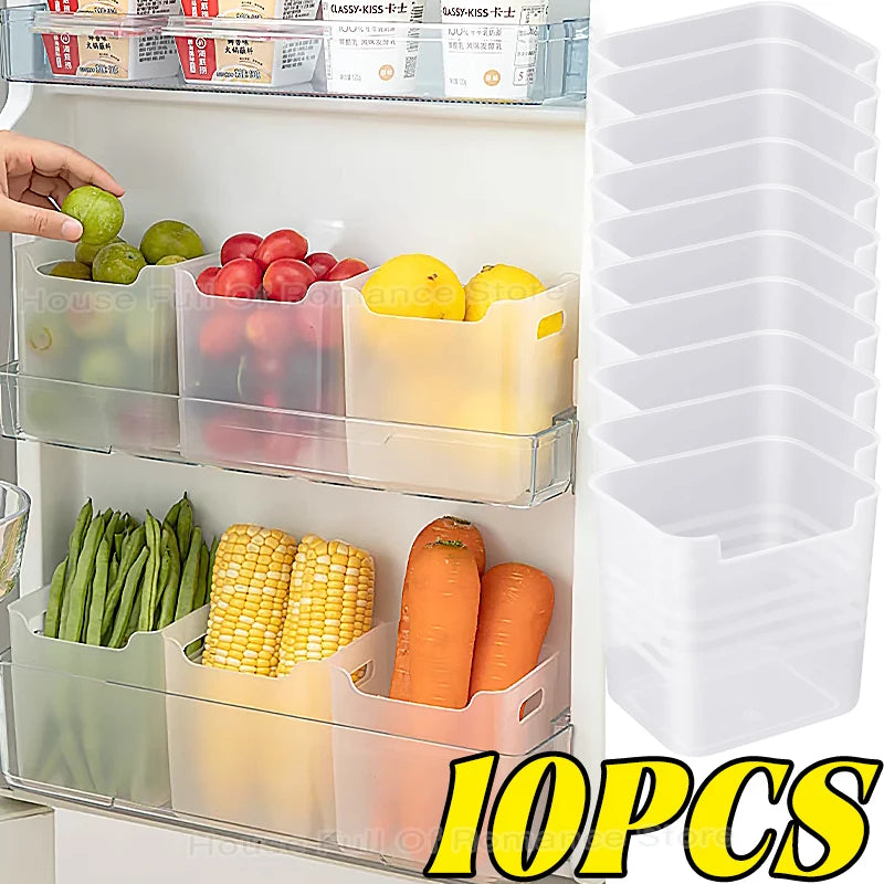 Caixa Organizadora Empilhável de Acrílico para Cozinha