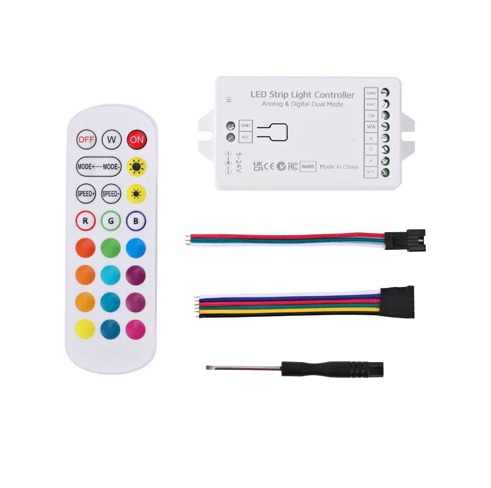 Controlador WLED IoTorero para Fitas LED RGBCCT e Endereçáveis (Home Assistant)