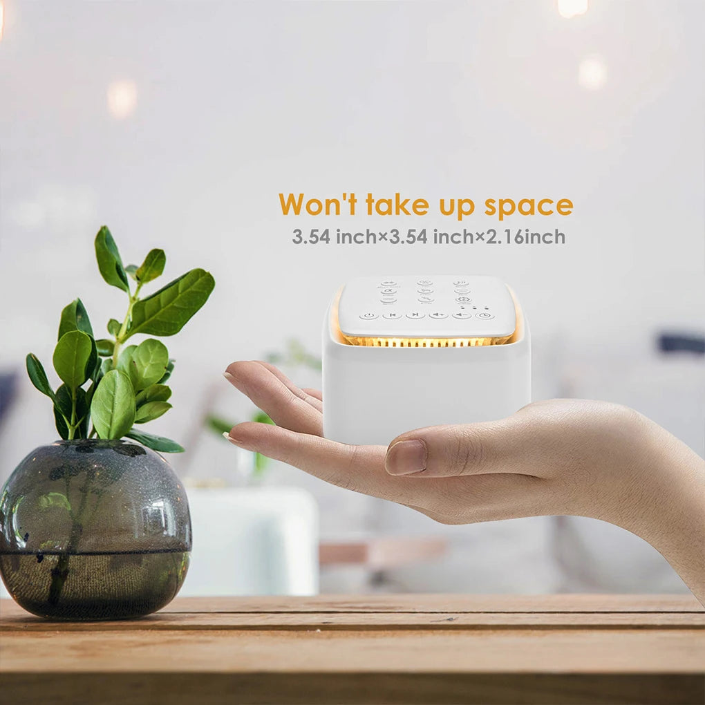 Aparelho de Som para Dormir com Temporizador (Recarregável)