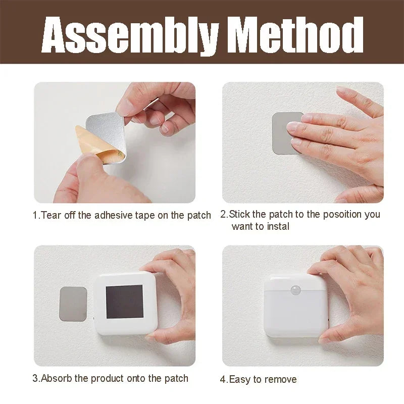 Luminária Sem Fio com Sensor de Presença e Fixação Magnética (Recarregável USB)