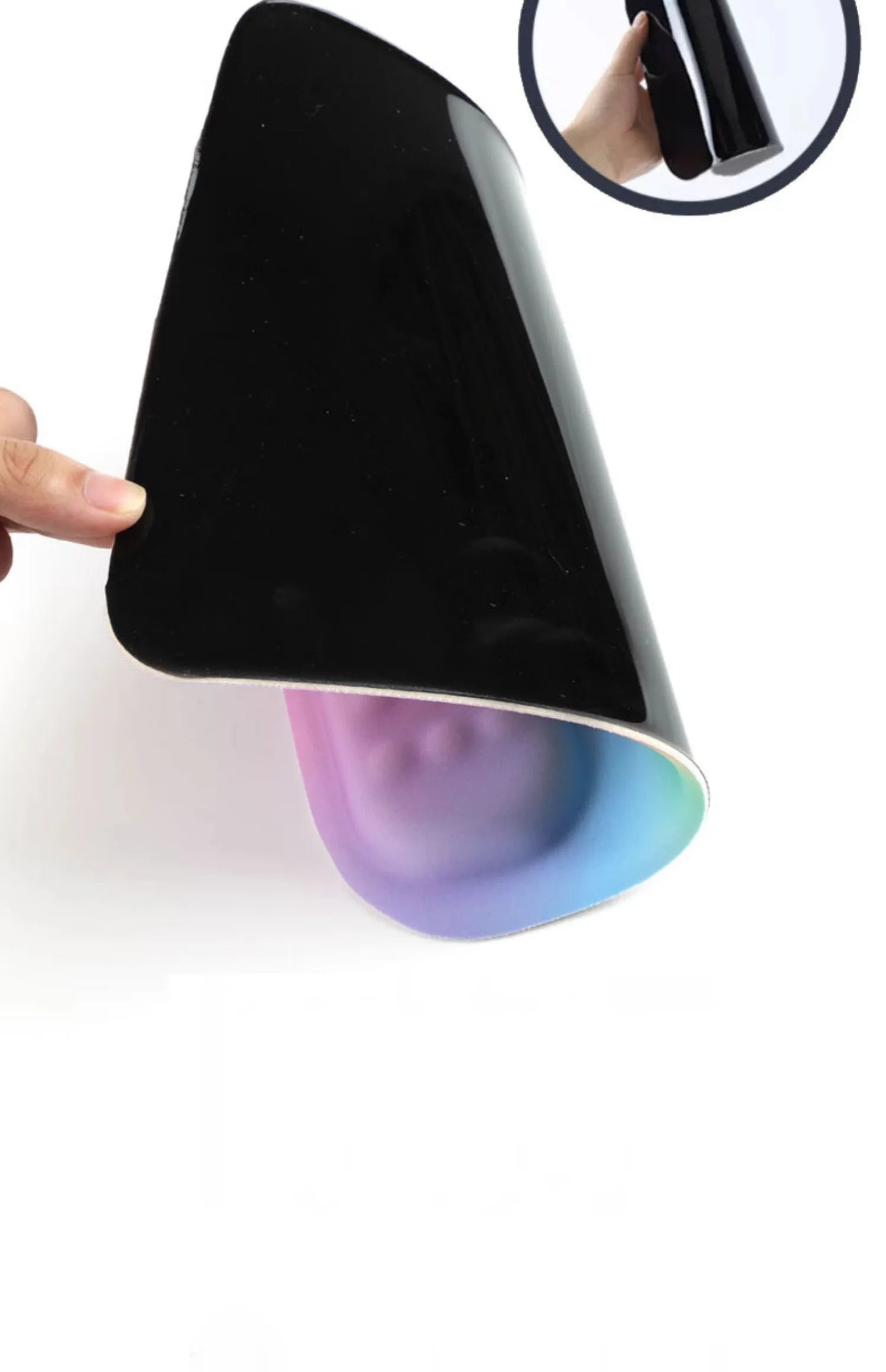 Kit Apoio de Pulso Ergonômico para Teclado e Mouse (Memory Foam)