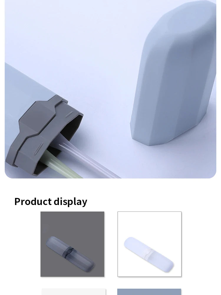 Estojo Porta Escova de Dente Portátil para Viagem (Kit com 1 ou 4)