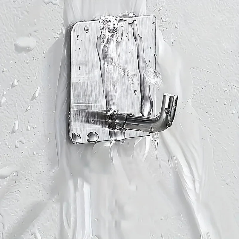 Kit Ganchos Adesivos em Aço Inox de Alta Fixação