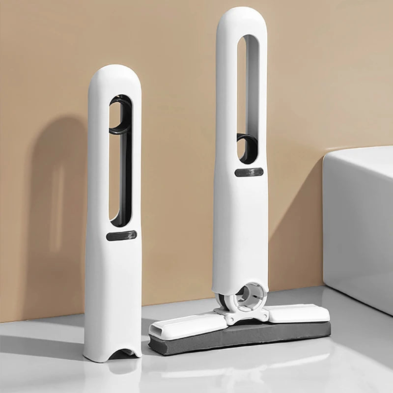 Mini Mop Portátil com Esponja Absorvente - Opções de Kit