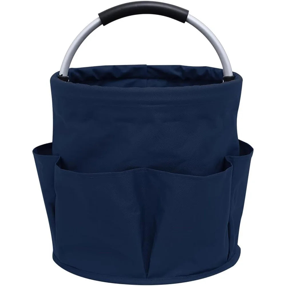 Cesta Dobrável Multiuso de 17L com Alças para Piquenique e Compras