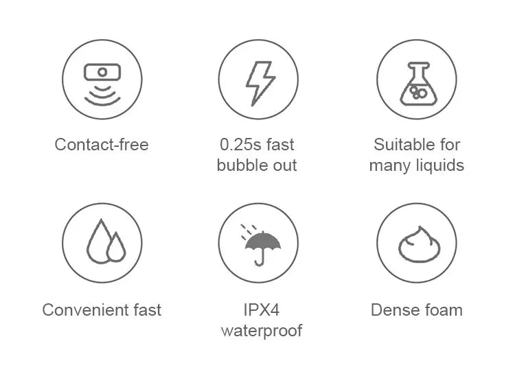 Saboneteira Automática Inteligente BALASHOV com Sensor Infravermelho