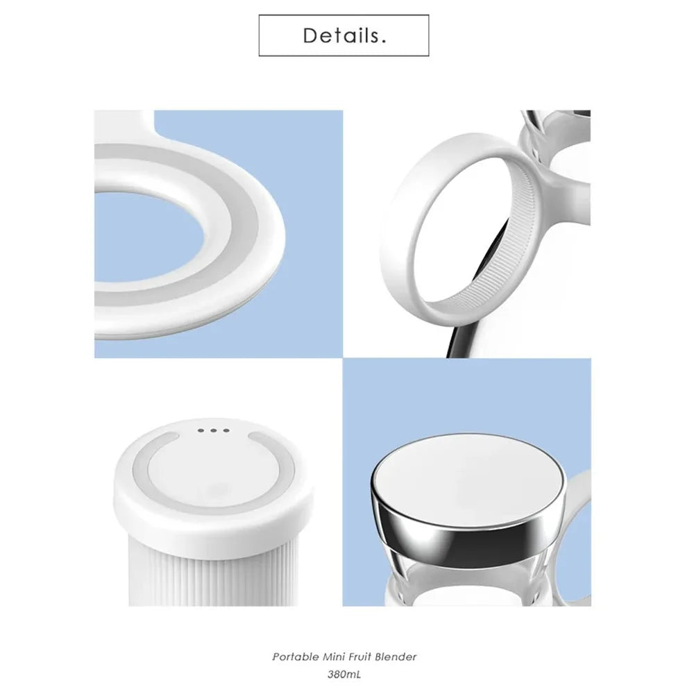 Copo Liquidificador 600ml: Multifuncional com Carga USB