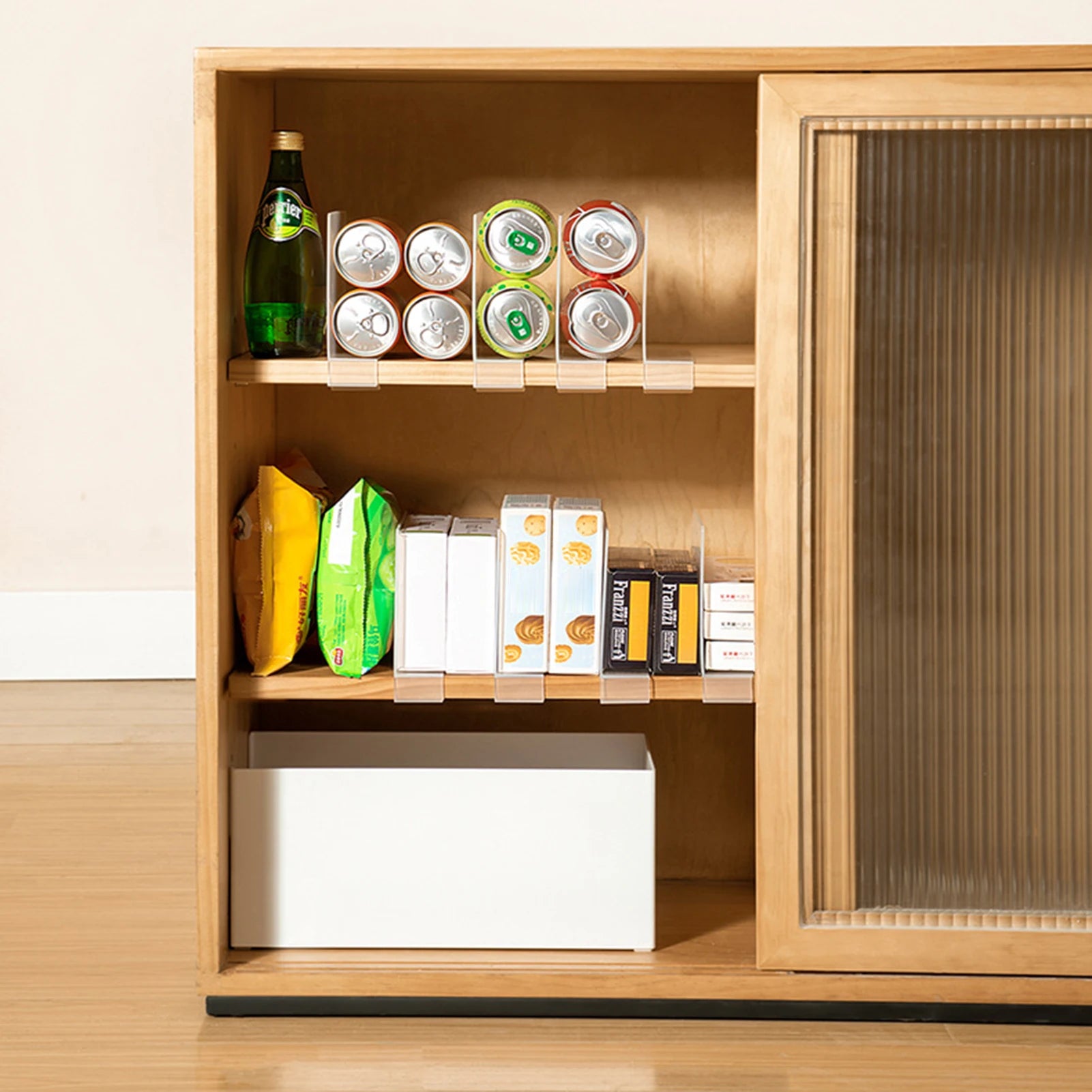 Divisória de Prateleira Ajustável com Encaixe tipo Clipe