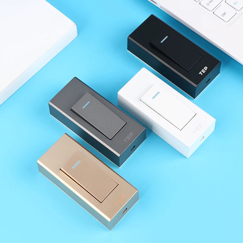 Interruptor Paralelo (Two Way) de Sobrepor para Cabeceira