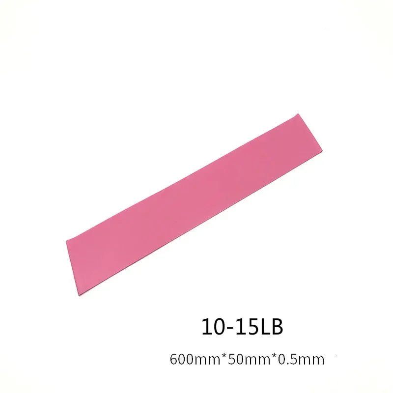 Kit 2 Faixas Elásticas Mini Band para Treino Funcional