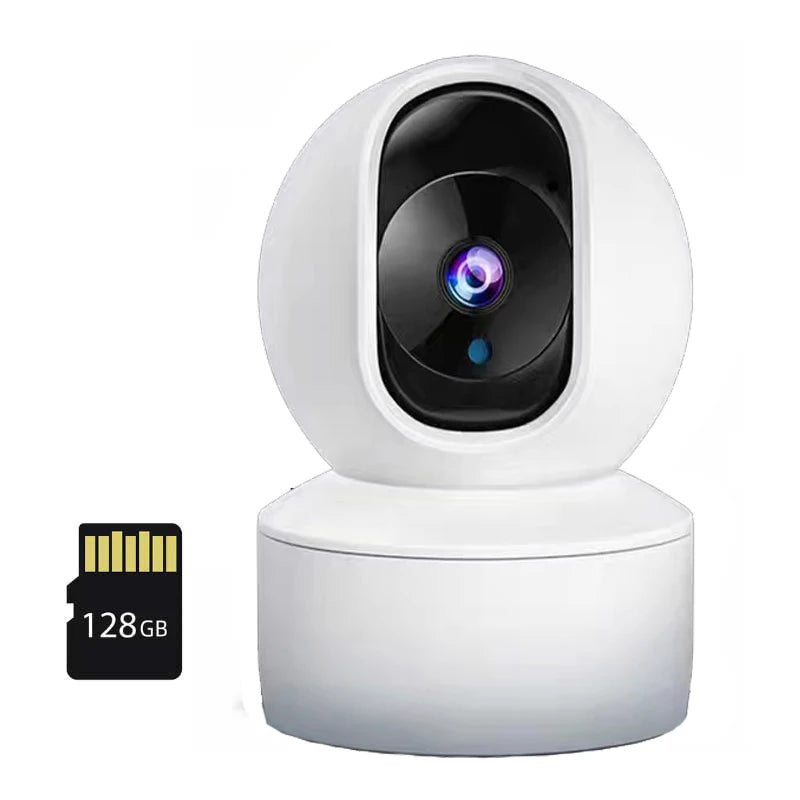 Câmera de Segurança 360°: Com Visão Noturna e Detecção de Movimento