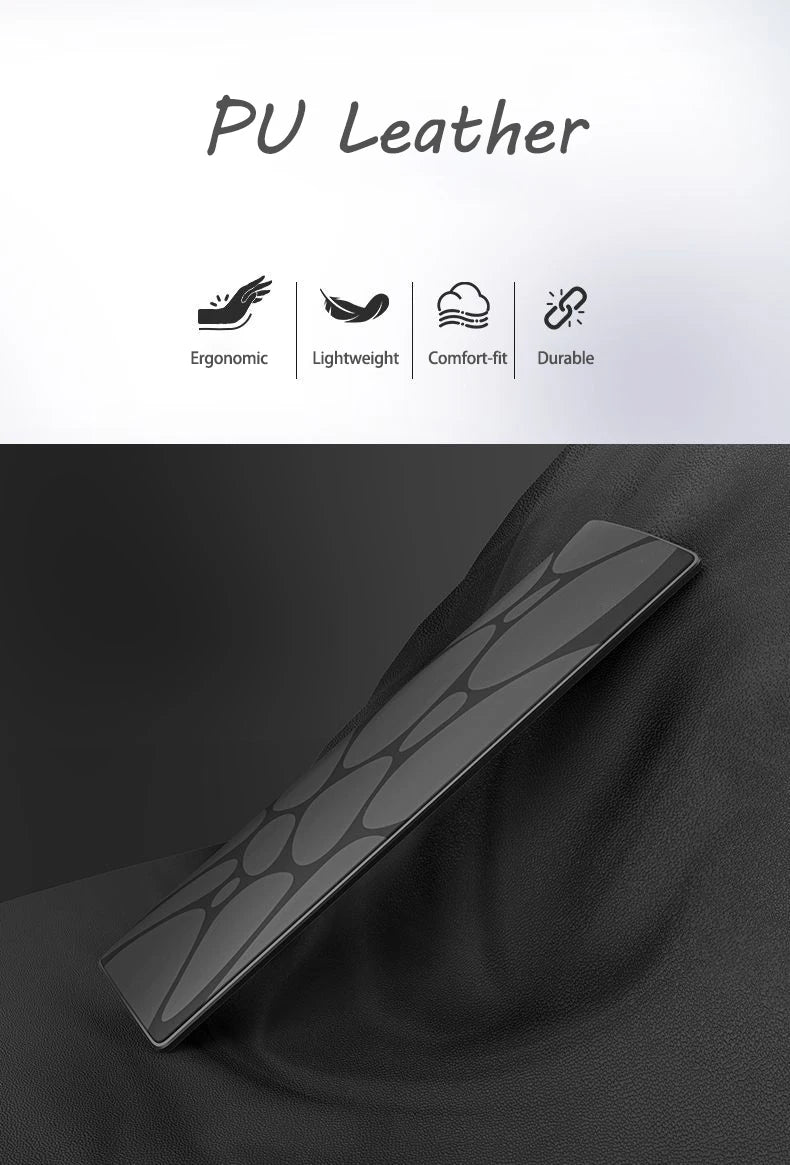 Apoio de Pulso Ergonômico para Teclado (Base Antiderrapante)